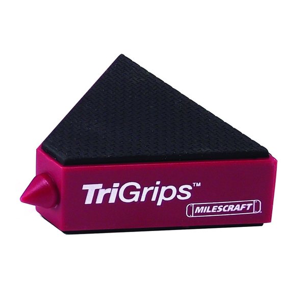 Milescraft TriGrips Triangle Bench Cookie Work Grippers, for Woodworking, Painting, Raising and Leveling 1600